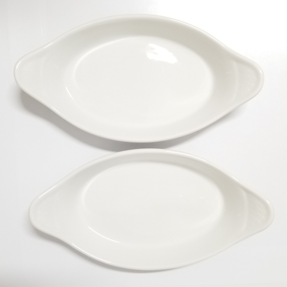 Royal Worcester Gourmet Oven China Oval Au Gratin Dishes Sz 8 Shape 42 - Picture 4 of 14